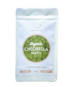 Happy Naturals organic chlorella tabletta 125 g