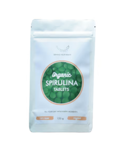 Happy Naturals organic spirulina tabletta 125 g