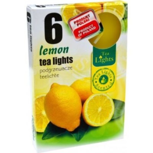 Illatos teamécses citrom 6 db-os 1 db