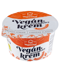 Veganchef kenheto növényi krém cheddar 150 g