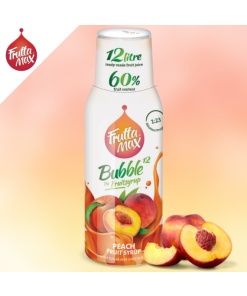 FruttaMax bubble12 őszibarack 500 ml