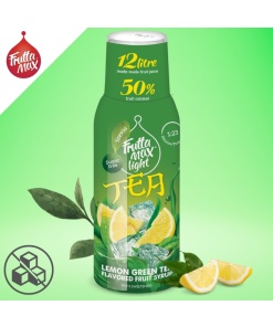 FruttaMax Bubble12 citromos zöld tea cukormentes 500 ml