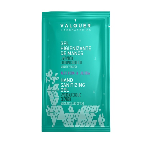 VALQUER Kéztisztító gél utazáshoz 10db x 10ml