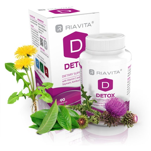 Riavita Detox 90 kapszula