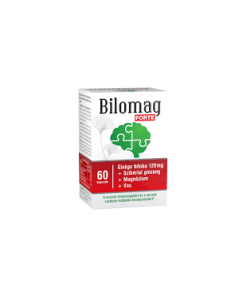 Bilomag forte 120mg gingko biloba kivonatot tartalmazó étrend-kiegészítő kapszula 60 db