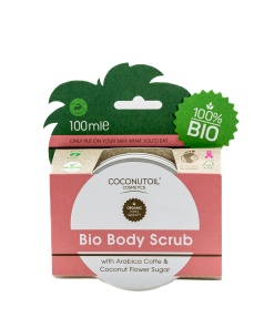 Coconutoil Bio Testradír Arabica kávéval & Kókuszvirágcukorral 100 ml