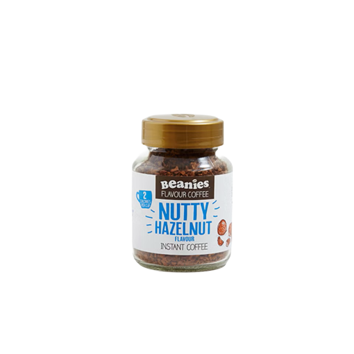 Beanies mogyoró ízű instant kávé 50 g