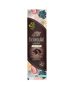 All in étcsokoládé eritrittel 95 g