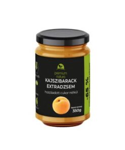 Premium Natura csökkentett energia tartalmú extra dzsem édesítőszerekkel kajszibarack 350 g